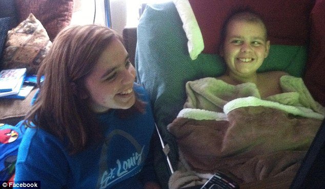 His mother Alexis said: 'We want Devin to have the best Christmas that he's ever had. And we want to make sure that he has Christmas.