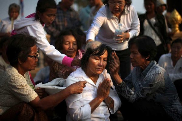 APTOPIX Cambodia Sihanouk