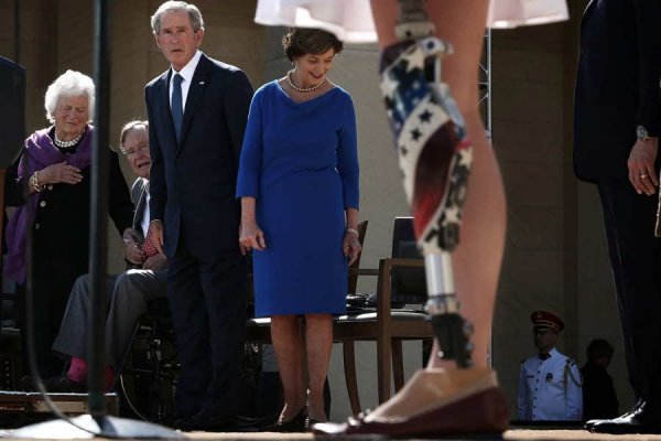BESTPIX  George W. Bush Library Dedication Attended By President Obama And Former Presidents