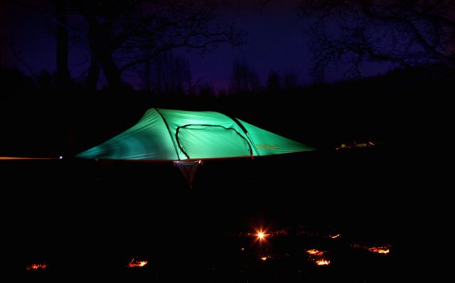 The ground is for suckers. These awesome tents are portable tree forts!