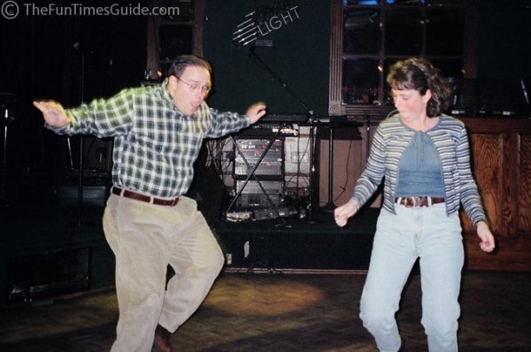 matt and aimee getting down